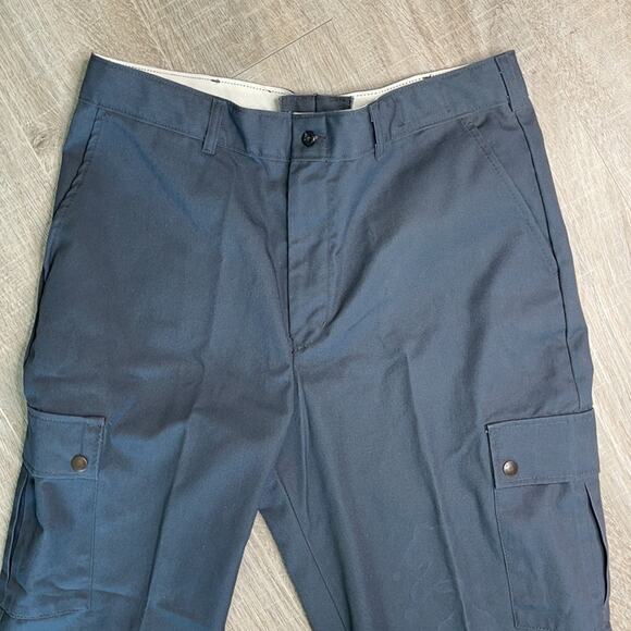 WEARGUARD Men's Charcoal Gray Blue Cargo Utility Pants - Picture 4 of 8